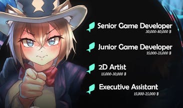 WE ARE HIRING "Who has a passion for making games"